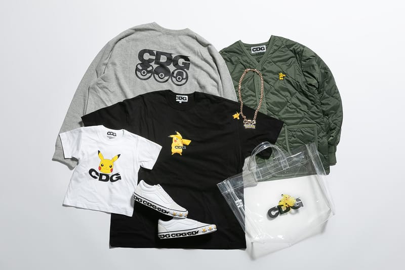 CDG x『ポケモン』による初のコラボコレクションのリリース情報が解禁