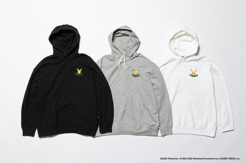 CDG x『ポケモン』による初のコラボコレクションのリリース情報が解禁 CDG x Pokémon collab collection release info Pikachu