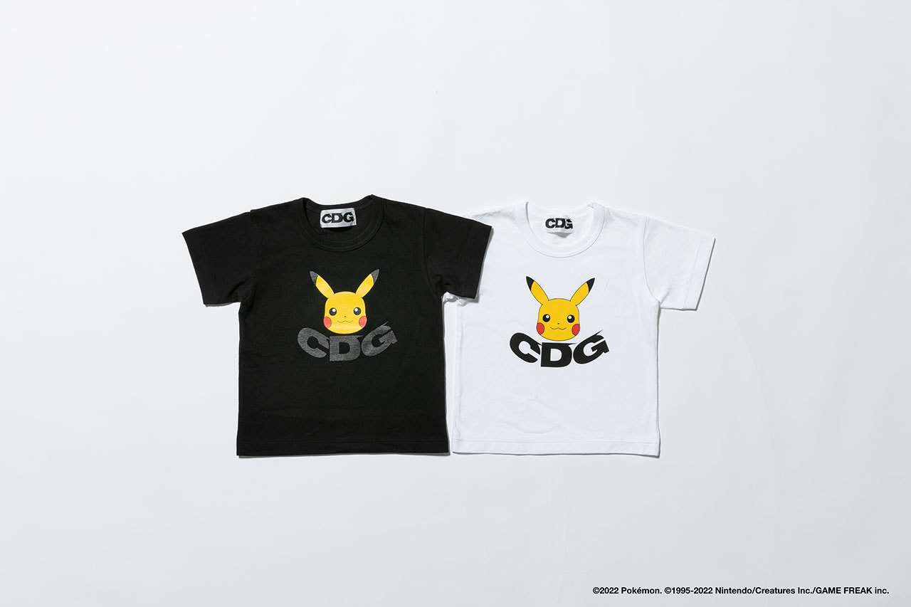 CDG x『ポケモン』による初のコラボコレクションのリリース情報が解禁 CDG x Pokémon collab collection release info Pikachu