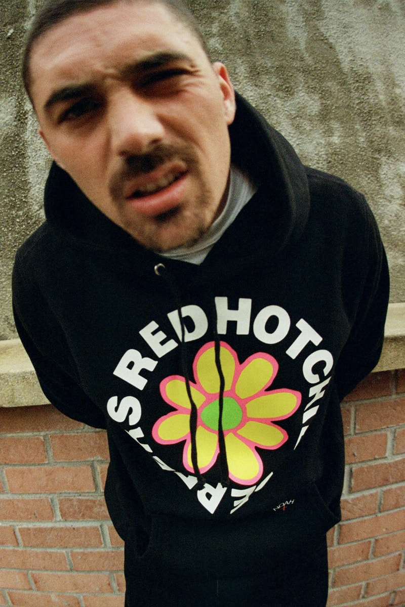 ノアがレッド・ホット・チリ・ペッパーズとのコラボコレクションを発表 Red Hot Chili Peppers Noah US locations dover street market LA collection vintage tee band hat pants 80s true men dont kill coyotes 