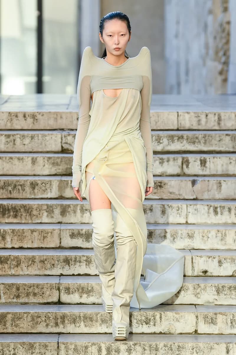 リックオウエンス Rick Owens Paris Fashion Week Spring Summer 2023 SS23 Womenswear Show Runway PFW EDFU Michelle Lamy Dark Lord 