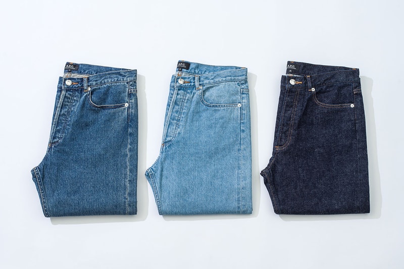 ロンハーマンがアーペーセーに別注をかけた最新アイテムをリリース ron herman apc denim jean standard release info
