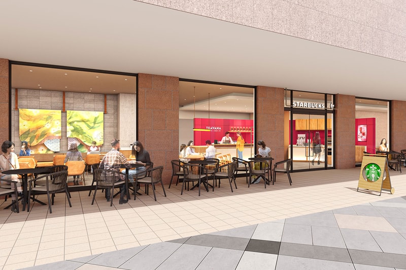 スターバックス ティー&カフェが恵比寿ガーデンプレイスにオープン STARBUCKS Tea&Café new open at ebisu garden place