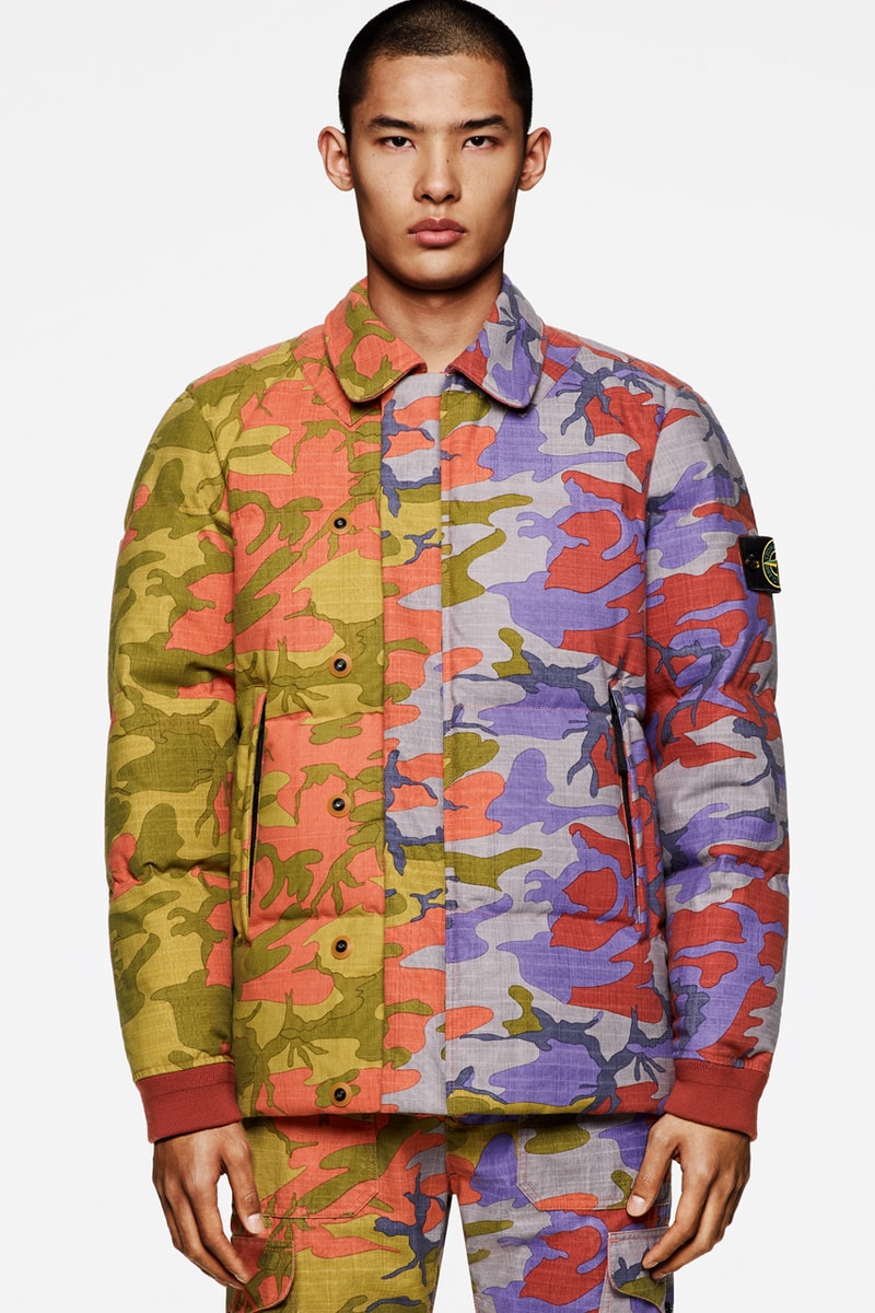 ストーンアイランドから90年代のアーカイブを再構築した“ヘリテージカモ”コレクションが登場 stone island camouflage 090 archival retro collection jacket outerwear knit t shirt trousers pants streetwear official release date info photos price store list buying guide