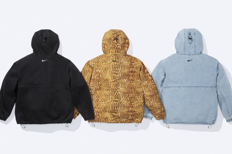 シュプリームからナイキ ACG とのコラボコレクションが発売 Supreme x Nike ACG collab collection winter 2022 release info