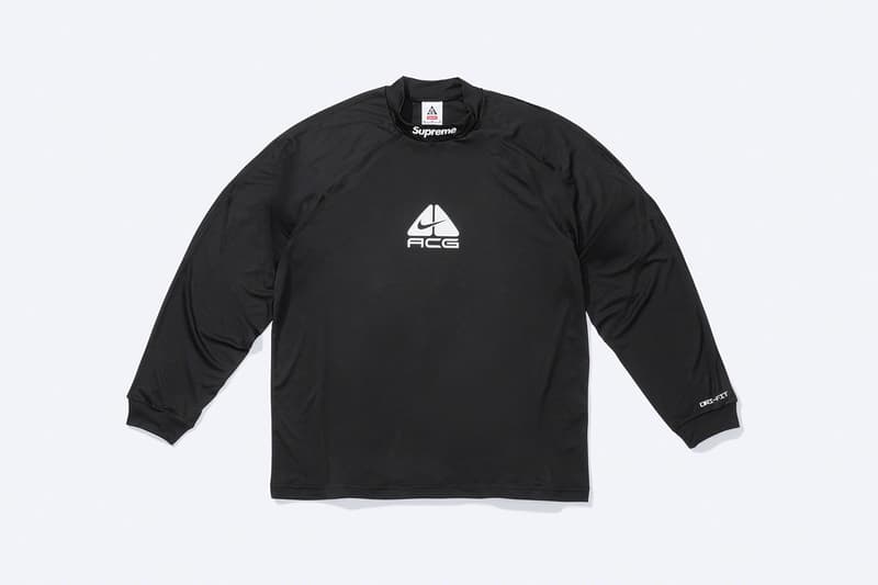 シュプリームからナイキ ACG とのコラボコレクションが発売 Supreme x Nike ACG collab collection winter 2022 release info