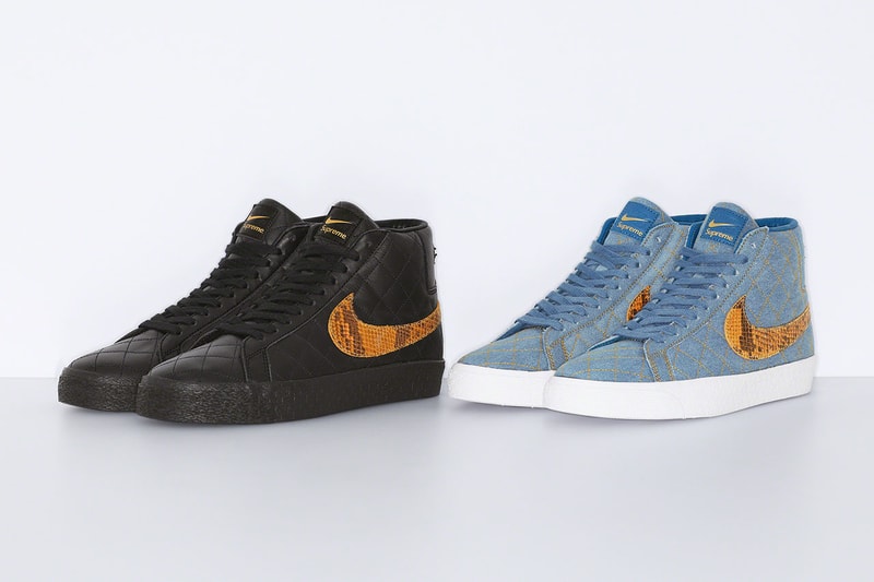 シュプリーム x ナイキ SB ブレーザー ミッドのリリース情報が解禁 Supreme x Nike SB Blazer Mid 2022 fall winter release info