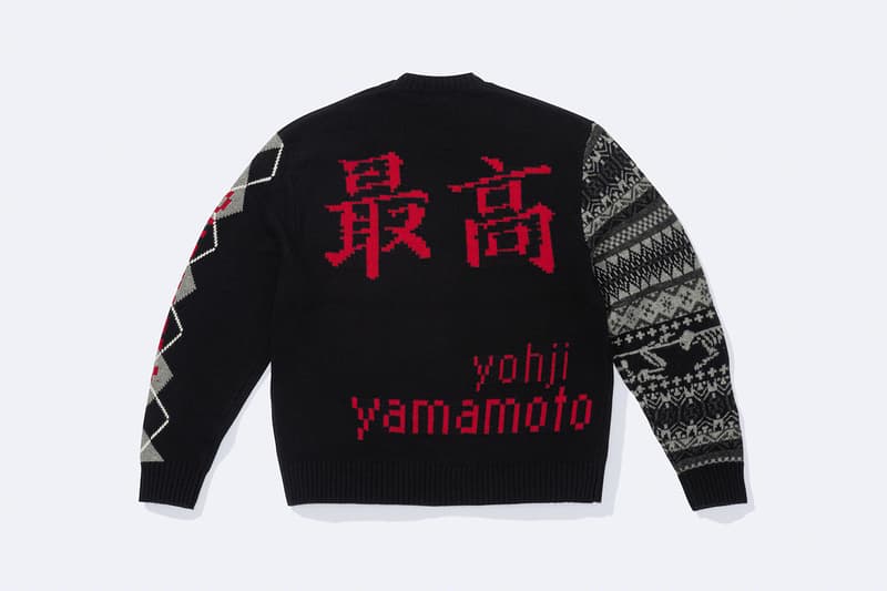 シュプリーム x ヨウジヤマモトによる2022年秋冬シーズンのコラボコレクションが登場 Supreme x Yohji Yamamoto collab collection 2022 release info vanson