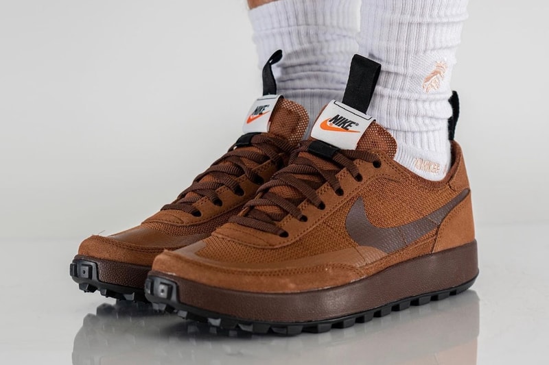 トムサックスxナイキクラフトジェネラルパーパスシューズの新色 “ブラウン”の最新ビジュアルをチェック Tom Sachs NikeCraft General Purpose Shoe Brown On-Foot Look Release Info DA6672-201 Date Buy Price 
