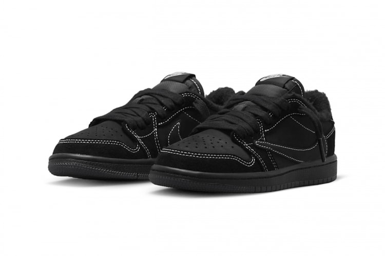 Travis Scott x Air Jordan 1 Low “Black Phantom” にキッズサイズが登場か