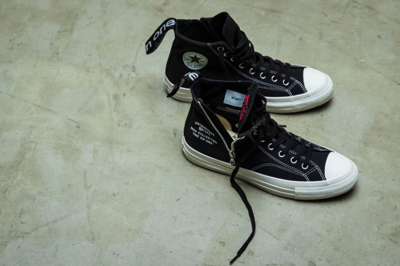 アンダーカバー x ダブルタップス x コンバース チャックテイラー Z ハイのリリース情報が解禁 UNDERCOVER x WTAPS x Converse Chuck Taylor Z Hi release info “ONE ON ONE” collection Jun Takahashi Tetsu Nishiyama