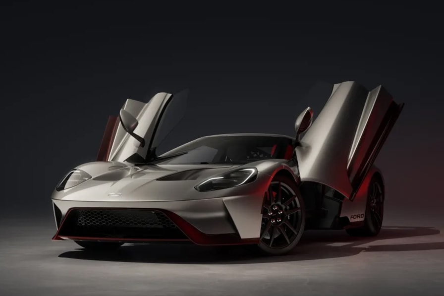 フォードがアイコニックな GT のファイナル LM エディションを発表　2022 Ford GT LM Le Mans supercar automotive cars racing v6