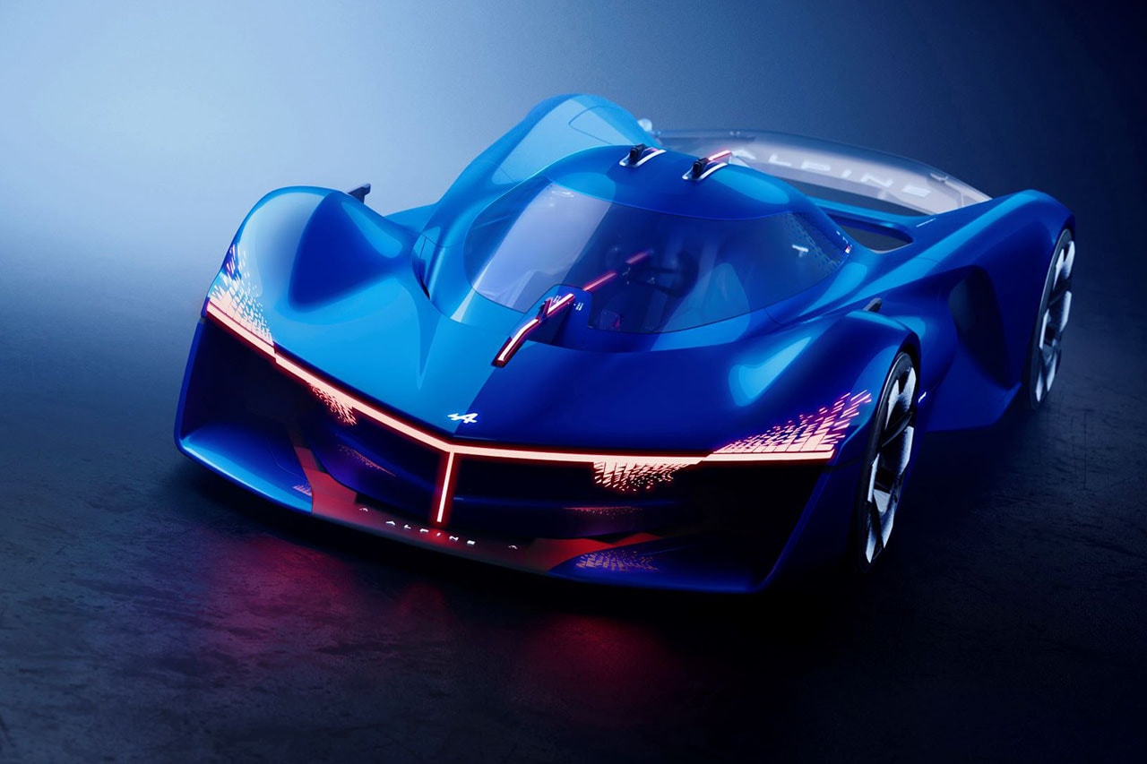 Alpine が水素で走るコンセプトカーをパリ・モーターショーで公開　Alpine unveils real hydrogen-powered lightweight sports car at Paris Motor Show Paris Motor Show