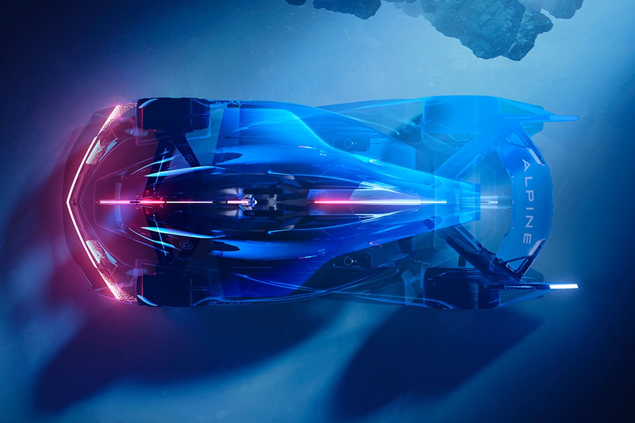 Alpine が水素で走るコンセプトカーをパリ・モーターショーで公開　Alpine unveils real hydrogen-powered lightweight sports car at Paris Motor Show Paris Motor Show