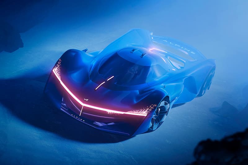 Alpine が水素で走るコンセプトカーをパリ・モーターショーで公開　Alpine unveils real hydrogen-powered lightweight sports car at Paris Motor Show Paris Motor Show