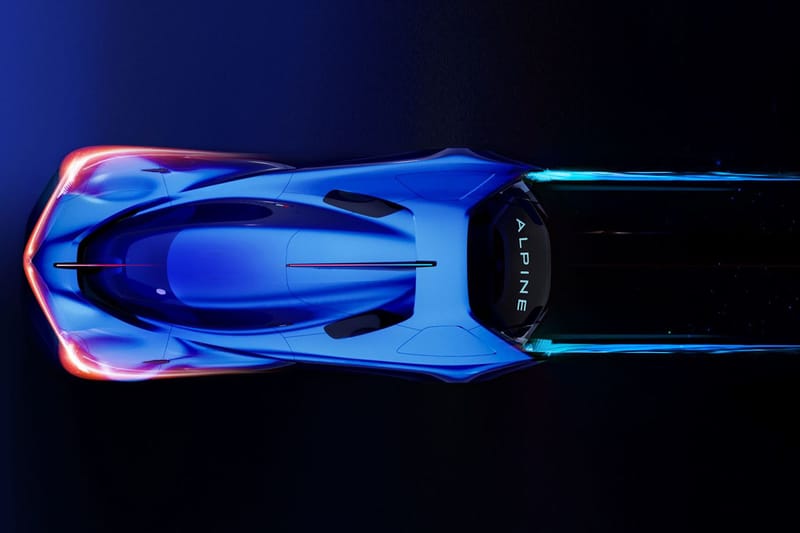 Alpine が水素で走るコンセプトカーをパリ・モーターショーで公開