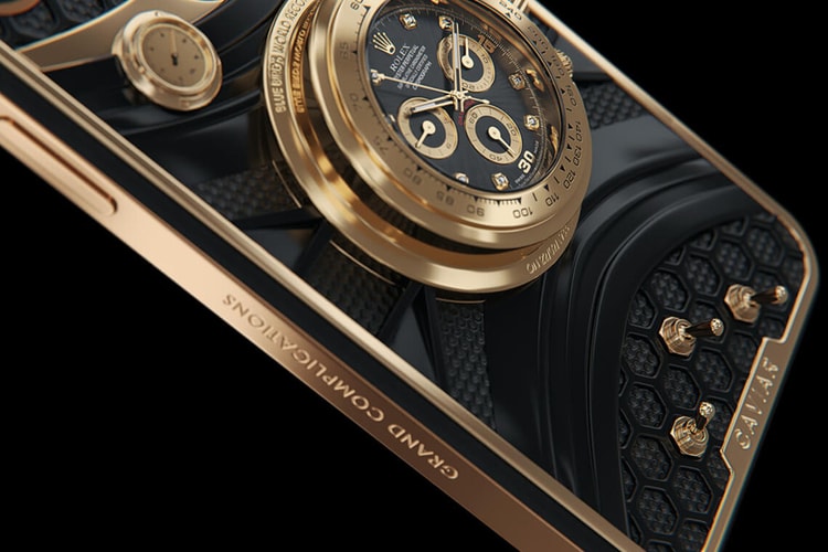 Caviar から Rolex Daytona を埋め込んだカスタマイズ iPhone 14 が登場