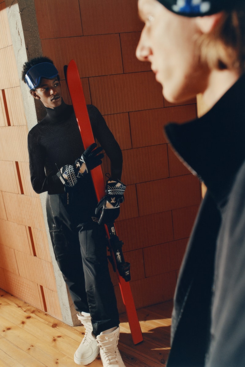 ルイ・ヴィトン 2023年プレスプリング・メンズより “スノー” カプセルコレクションが登場 Louis Vuitton Heads to the Alps With ‘Snow’ Pre-Spring 2023 Capsule Fashion