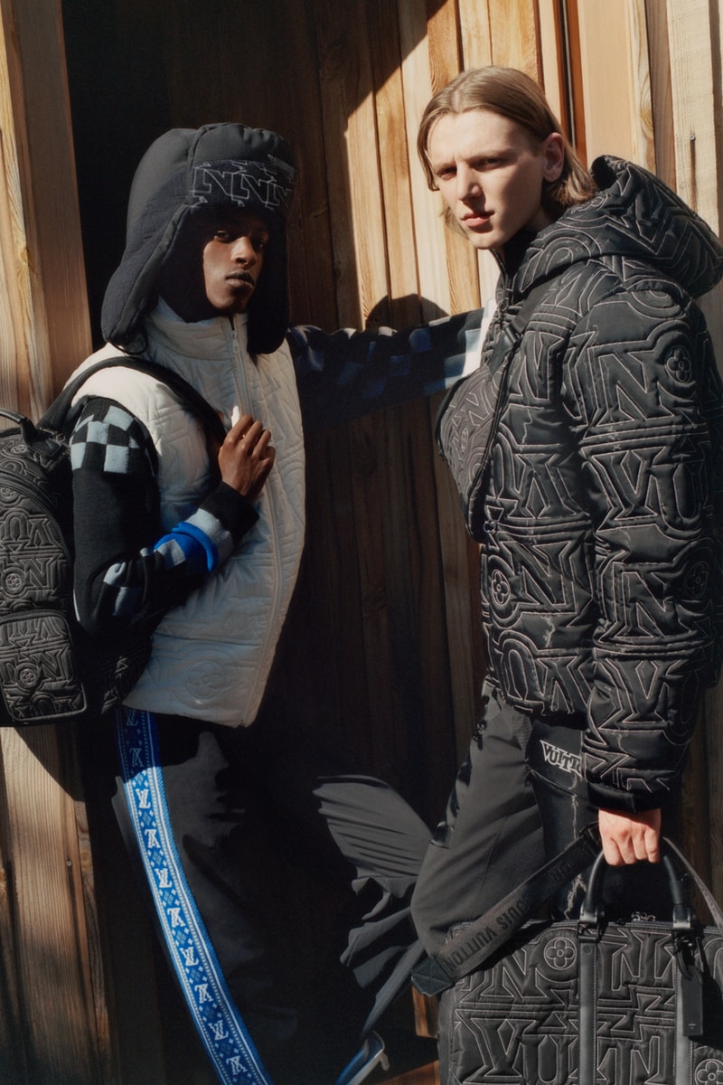 ルイ・ヴィトン 2023年プレスプリング・メンズより “スノー” カプセルコレクションが登場 Louis Vuitton Heads to the Alps With ‘Snow’ Pre-Spring 2023 Capsule Fashion