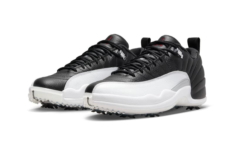 ジョーダン・ブランドからゴルフバージョンのAJ12ロープレイオフカラーウェイが公開　air jordan 12 low golf playoffs DH4120 010 release date info store list buying guide photos price 