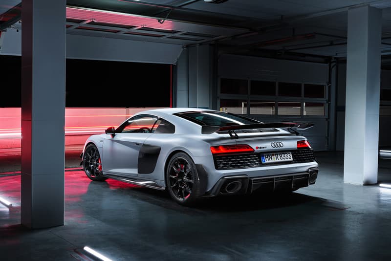 アウディが自然吸気エンジンの最終モデルとなる620馬力の R8  V10 GT RWDを発表Audi R8 Coupé V10 GT RWD New Supercar Most Powerful Rear Wheel Drive Car German 