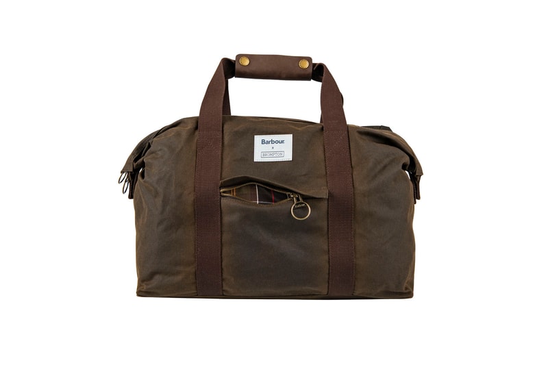 バブアーがイギリスの自転車メーカー ブロンプトンとのコラボコレクションを発表 Barbour and Brompton Bicycle Collide for a British Cycling Capsule