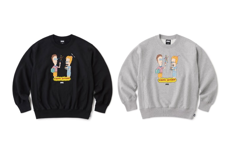 アメリカのブラックコメディアニメ ビーバス・アンド・バットヘッドとFTCがコラボアイテムを発売 Beavis and Butt Head FTC Collabo item Release Info