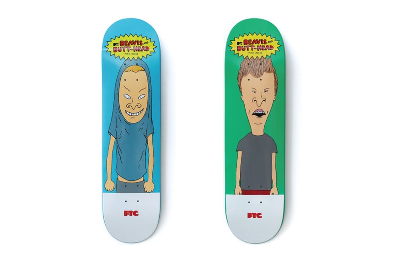 アメリカのブラックコメディアニメ ビーバス・アンド・バットヘッドとFTCがコラボアイテムを発売 Beavis and Butt Head FTC Collabo item Release Info