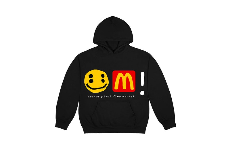 カクタス プラント フリー マーケット x マクドナルドによるコラボアパレルが発売 cactus plant flea market cpfm hoodie tee long sleeve short sleeve costume hamburglar grimace cactus buddy 
