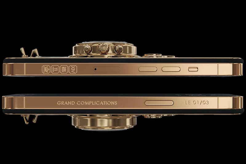 キャビアからロレックス・デイトナを埋め込んだカスタム iPhone 14が登場　Caviar launches custom iPhone filled with Rolex Daytona.