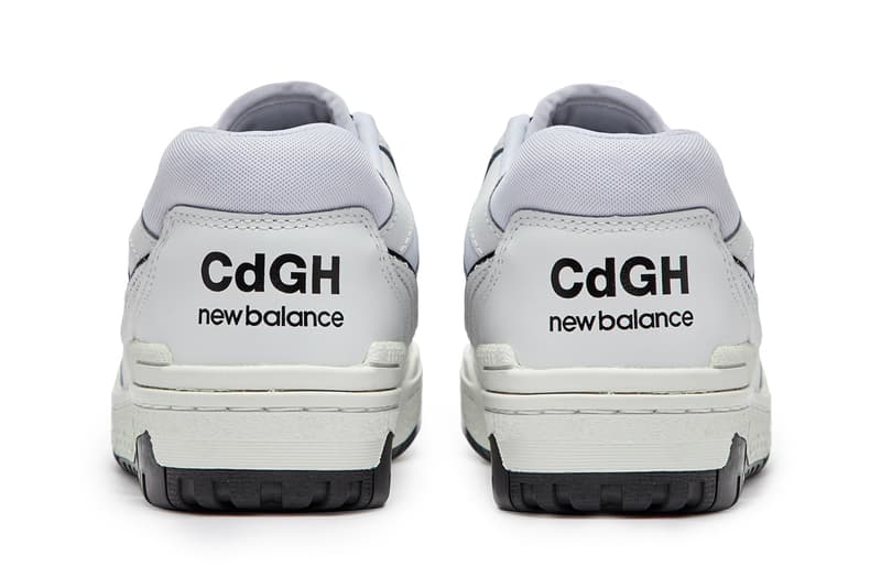 コム デ ギャルソン・オム x ニューバランスの最新コラボ550が到着 COMME des GARÇONS HOMME New Balance 550 Release Date info store list buying guide photos price dsm dover street market pack white black