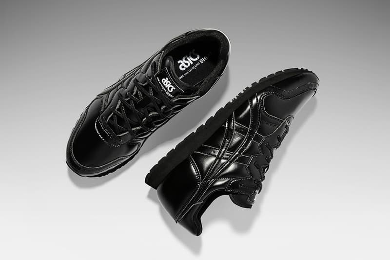 コム デ ギャルソン・シャツ x インベーダー x アシックスによるトリプルコラボフットウェアが登場 comme des garcons cdg shirt asics sportstyle japan oc runner black white invader artist official release date info photos price store list buying guide