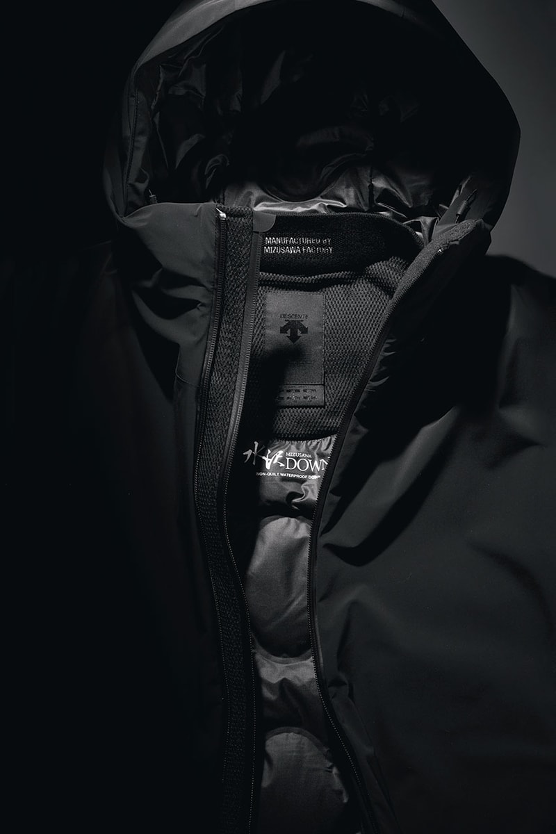 生誕10周年を迎えるデサントオルテラインが水沢ダウンの新シリーズ インビジブル descente-allterrain 10 th anniversary mizusawa down jacket INVISIBLE release info