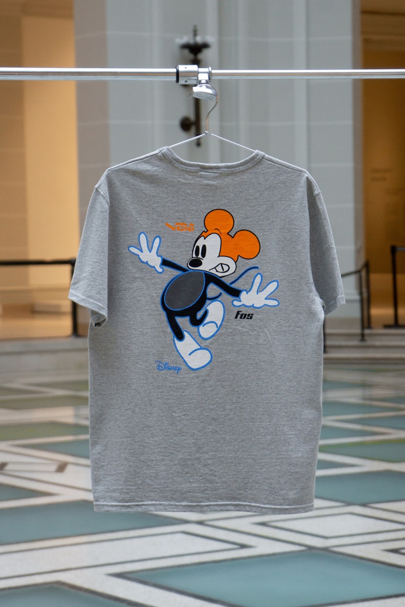 ヴァージル・アブロー回顧展の公式マーチャンダイズに Disney とのコラボアイテムが登場 disney virgil abloh brooklyn museum figures of speech church and state mickey mouse merchandise hoodie t shirt brooklyn museum release date info photos price store list buying guide