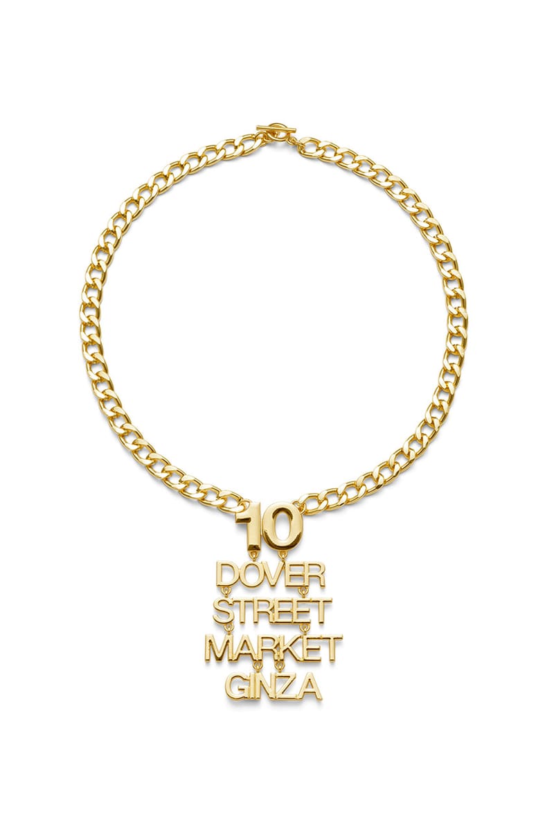 S】DSMGドーバーストリートマーケット銀座10周年Tee TシャツGUCCI-【日本限定】韓国 BL Jガーデン J庭 J.GARDEN57  Beltoon Dover Street Market GINZA 10周年ノベルティネックレス