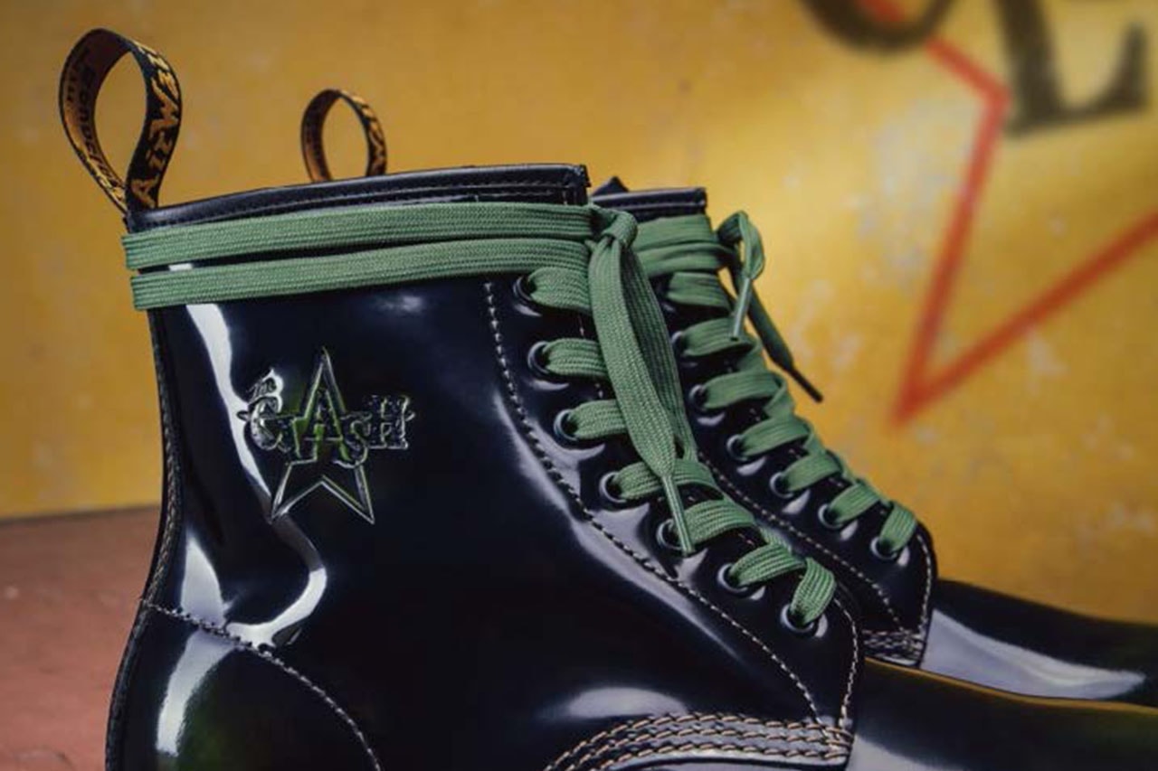 ドクターマーチンと伝説のパンクバンド ザ・クラッシュのコラボレーションが実現 Collaboration between British shoe brand Dr Martens and legendary punk band The Clash.