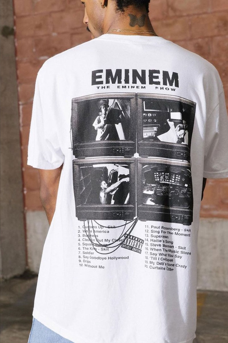 Eminem の名盤『The Eminem Show』20周年を記念したマーチコレクション第2弾がドロップ