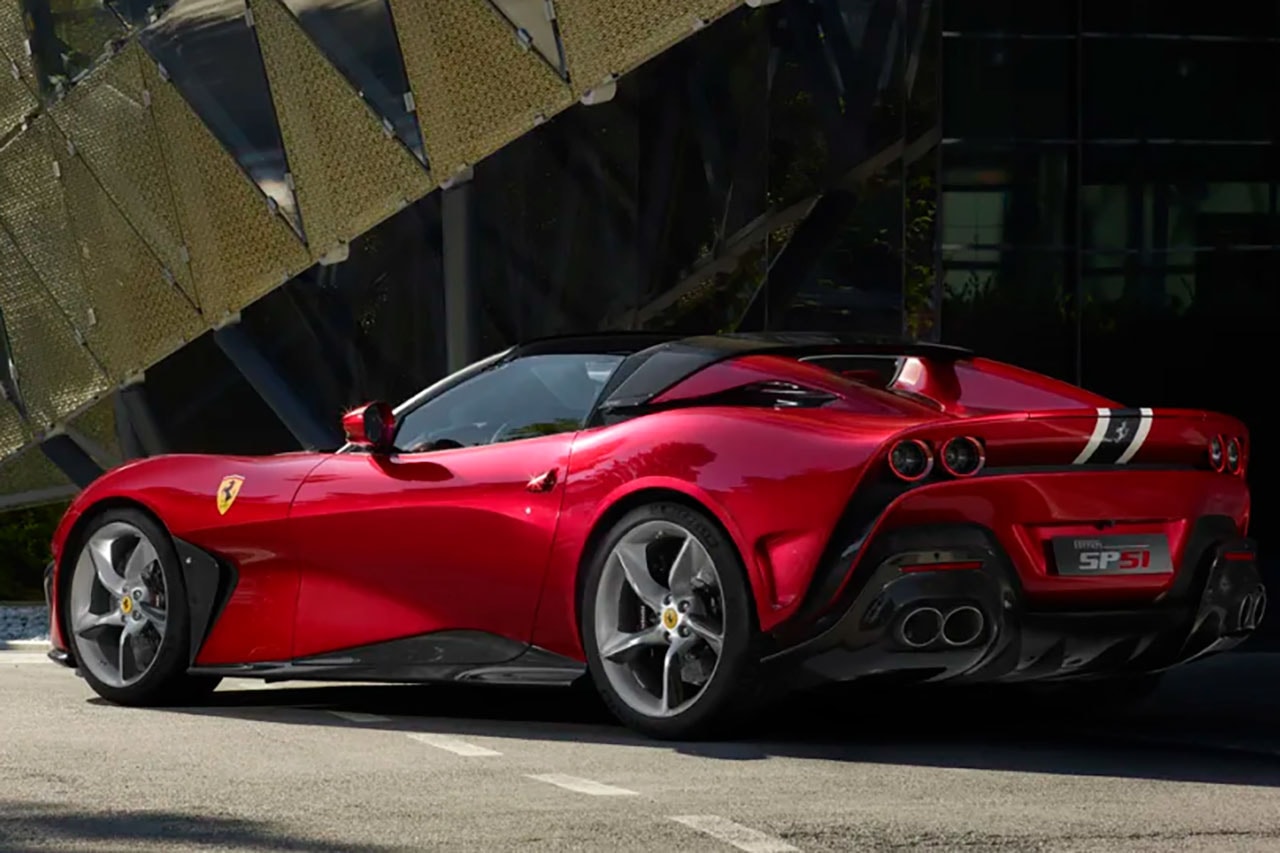 フェラーリがVIP コレクターのためにワンオフのスパイダー SP51 を製作　Unique SP51 Spider Based on 812 GTS And Built For Leading Ferrari Collector