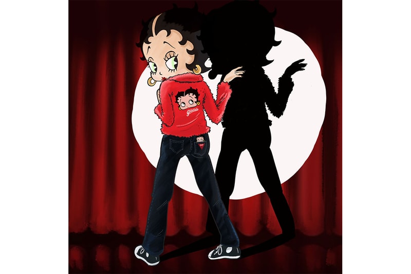 ゲスオリジナルスがベティブープ™️とのコラボカプセルコレクションを発売 guess originals betty boop collab collection release info