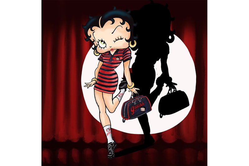 ゲスオリジナルスがベティブープ™️とのコラボカプセルコレクションを発売 guess originals betty boop collab collection release info