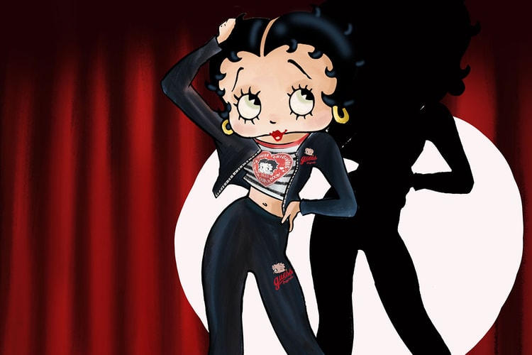 GUESS Originals が Betty Boop™️ とのコラボカプセルコレクションを発売