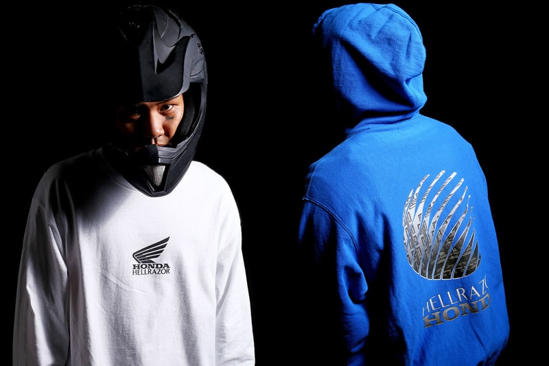 ヘルレイザーxホンダのコラボアイテムが BEAMS T から発売 Hellrazor x Honda for BEAMS T has released