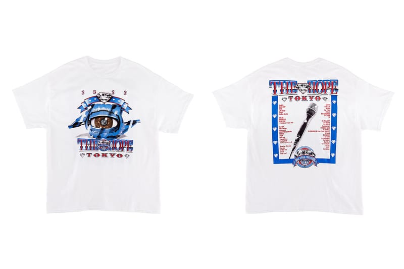 細川雄太がヒップホップフェス THE HOPE とのコラボTシャツを限定発売