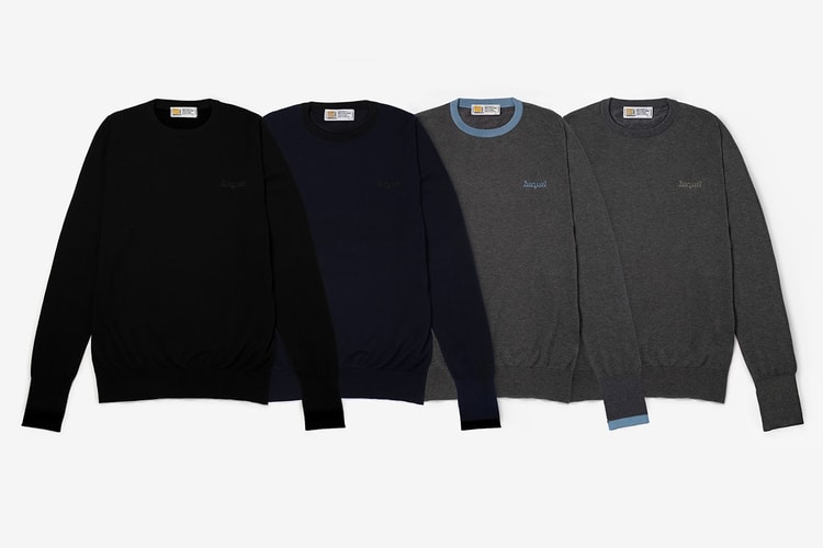 fragment design x SEQUEL x John Smedley から2022年秋シーズンのトリプルコラボニットが登場
