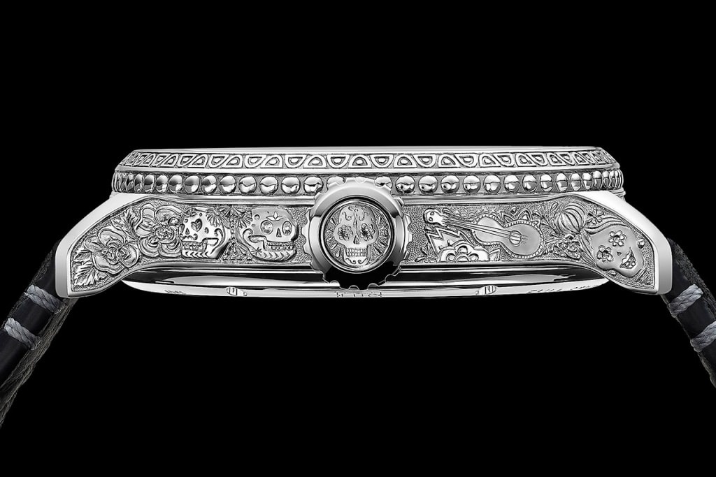 ショパールがスカルをモチーフにしたリストウォッチをメキシコで発表 Chopard Creates Day of the Dead Limited Edition And Two Hand Engraved Unique Pieces For Mexican Watch Show