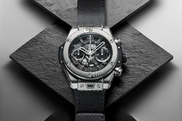 Hublot がダマスカス鋼で作られた限定リストウォッチ Big Bang Unico Gourmet をリリース