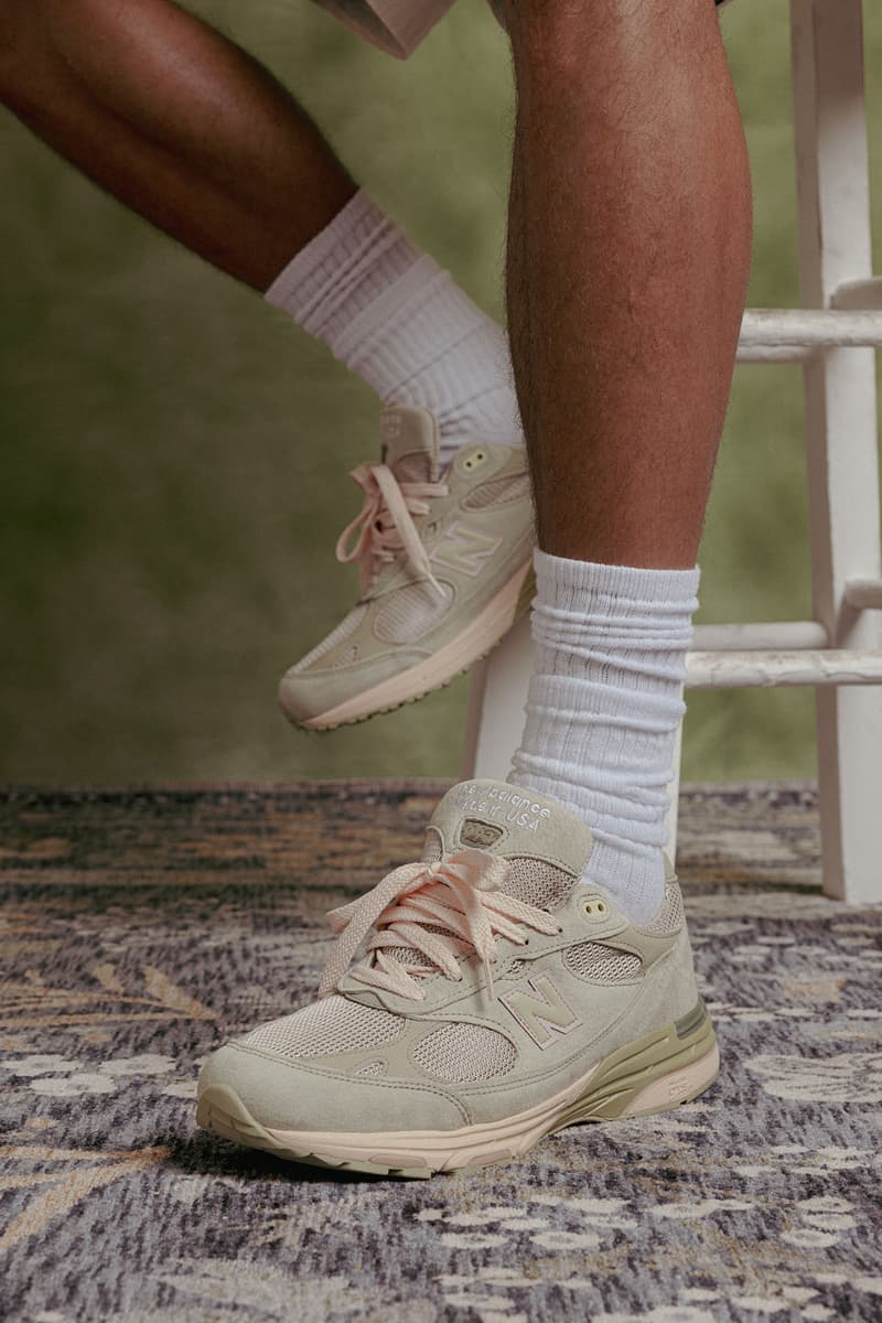 ジョー・フレッシュグッズ x ニューバランスによる最新コラボ 993 “パフォーマンスアート” が発売 Joe Freshgoods x New Balance 993 “Performance Art” release info 