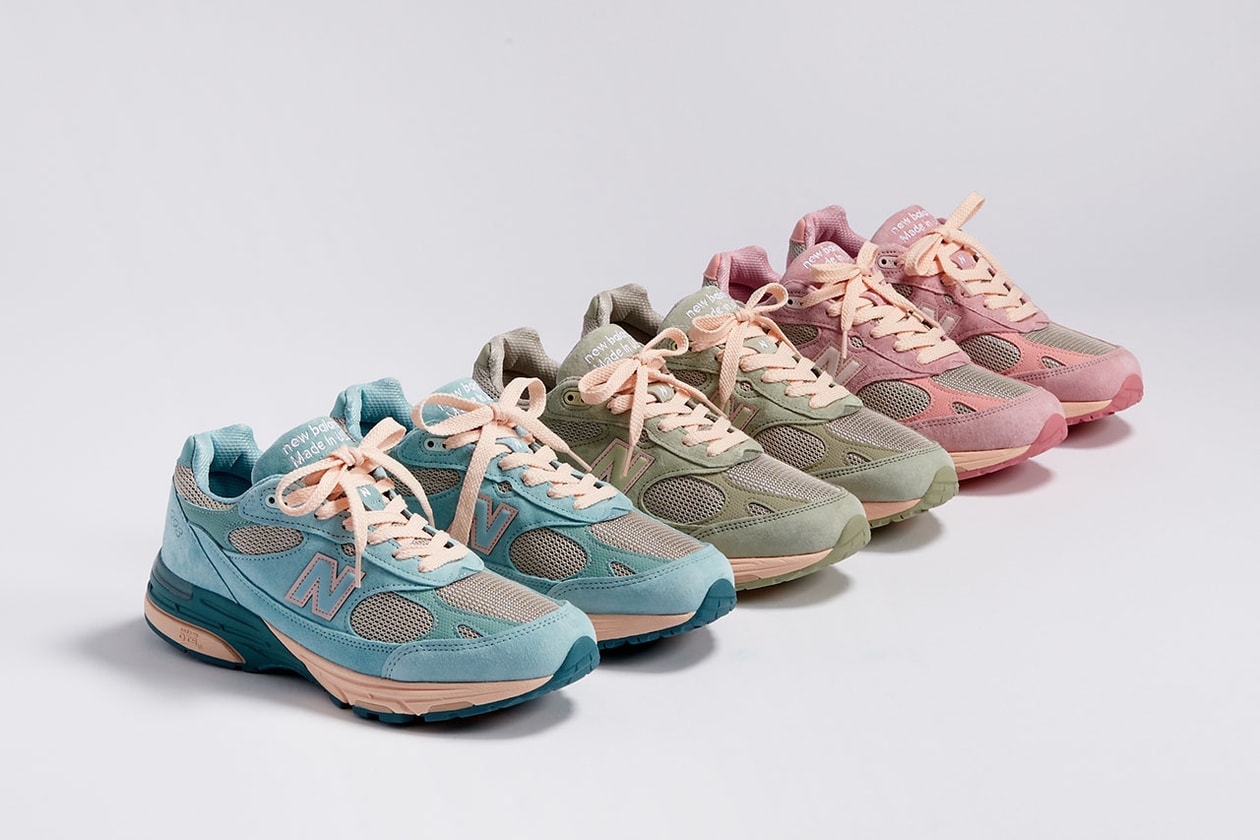 ジョー・フレッシュグッズ x ニューバランスによる最新コラボ 993 “パフォーマンスアート” が発売 Joe Freshgoods x New Balance 993 “Performance Art” release info 