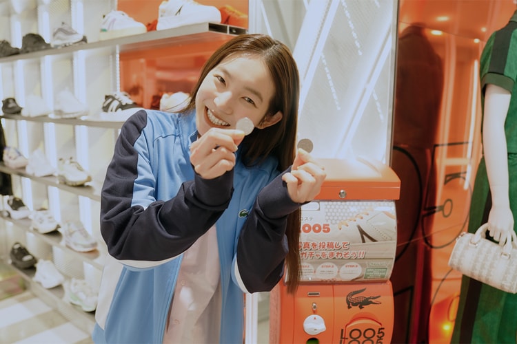 在原みゆ紀が LACOSTE の最新スニーカー L005 をフォーカスしたポップアップストアに潜入|Invite Only