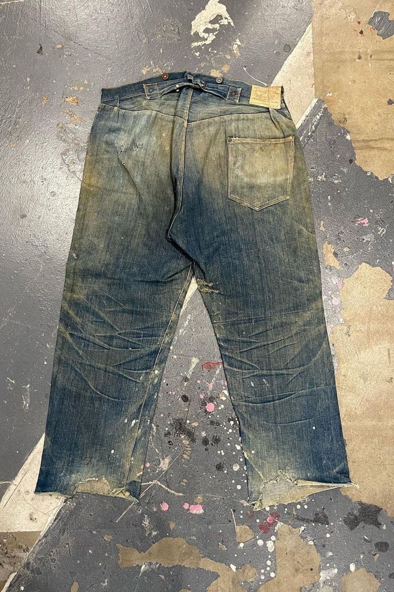 廃坑から発見された1880年代のリーバイスが約1,140万円で落札 1880s Levi's jeans salvaged from abandoned mine sold at auction for $87,400